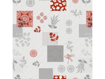 Ubrus PVC M-219B Role 140 cm x 20m (Barva barevná, Vzor Kostkový)