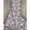 Ervi Bavlnená látka/plátno š.240 cm - baletky na šedom č.25794-1, metráž