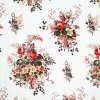 Ervi Bavlnená látka/plátno š.240 cm - Ruže a kapradie č.11982-4, metráž