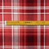 Ervi bavlna flanel š.240 cm kostky - 40643-1 metráž (Barva červená, Vzor Kostkovaný)