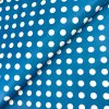 Ubrus PVC DC-416 modrý metráž šířka 140 cm (Barva šedá, Vzor Puntíky)