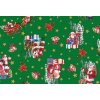 Ubrus PVC M-137-B Vianočný vzor metráž šírka 140 cm