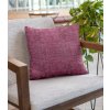Ervi povlak na polštář gobelínový Plain starorůžový (Rozměr 30 x 50 cm)