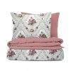 Ervi bavlněné povlečení oboustranné - vintage růže/starorůžové (Rozměr 140x200 cm + 70x90 cm)