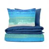 Ervi bavlněné povlečení oboustranné - Marina/modré (Rozměr 140x200 cm + 70x90 cm)