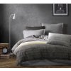 Ervi bavlněné povlečení oboustranné - Sedm odstínů šedi/šedé (Rozměr 140x200 cm + 70x90 cm)
