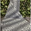 Ervi Bavlněné povlečení oboustranné - Leopard šedý/světle šedé (Rozměr 140x200 cm + 70x90 cm)
