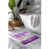 Kúpeľňová predložka SLV-2022 fialová, 2 set