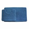 Kúpeľňová predložka CTN modrá Comfort, 2 set