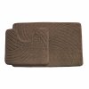 Kúpeľňová predložka CTN hnedá Comfort, 2 set