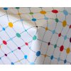 Ubrus PVC Mirabella 445A - Barevné puntíky, 140 cm x 20m (Barva barevná, Vzor Dětský)