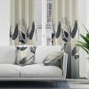 Ervi zatemňovací závěs Super print Blackout - Elegantní listí č.29 (Rozměr 140x140 cm)