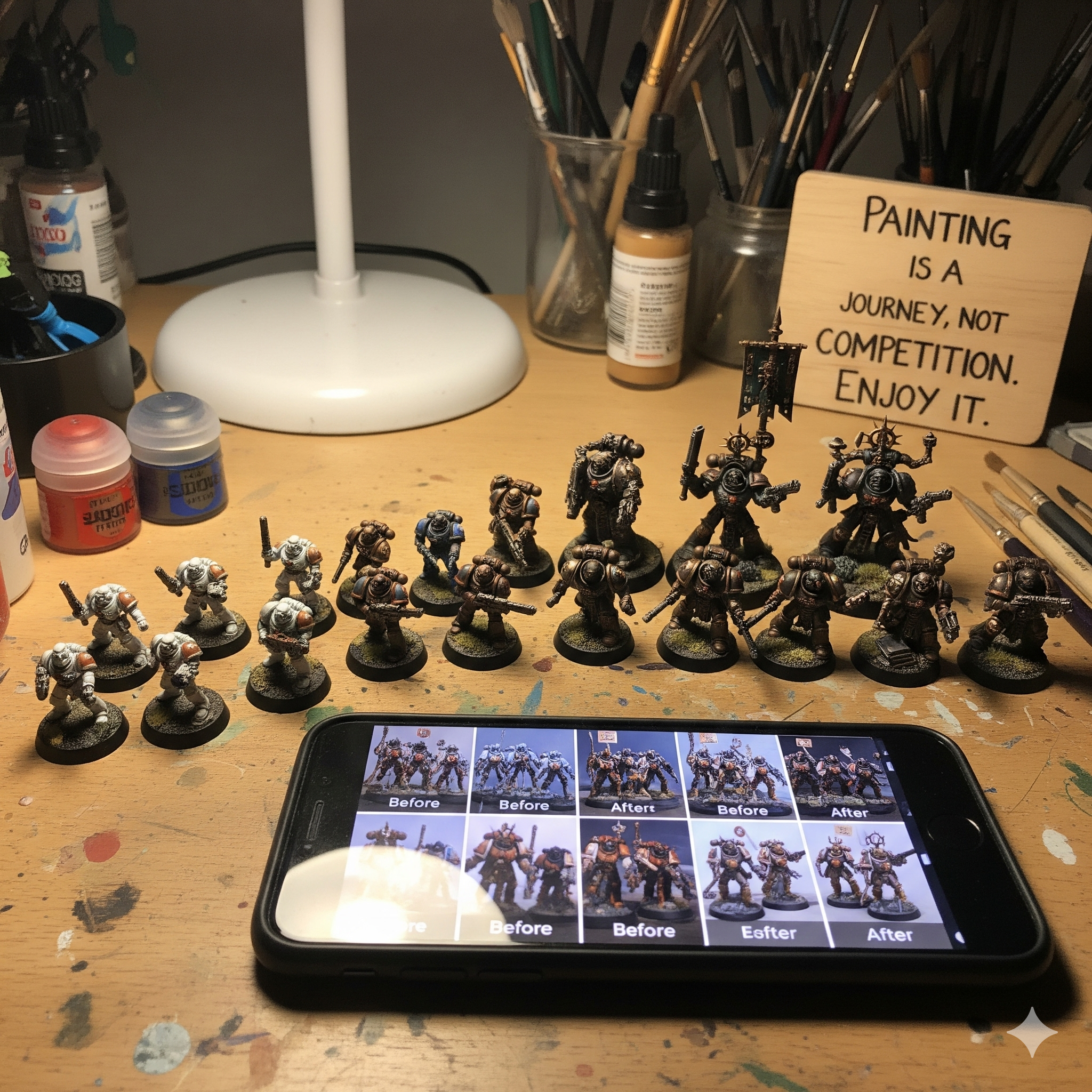 Hotová armáda Warhammer