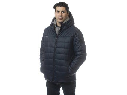 s22 bunda bauer hooded puffer navy