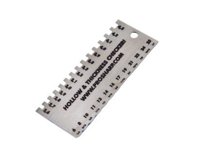 ps hollow thickness checker