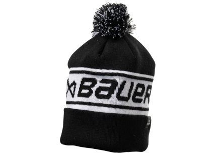 s24 ciapka bauer team ribb pom blk
