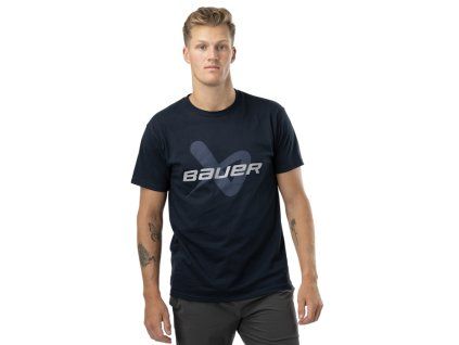 s24 tricko bauer core ss navy