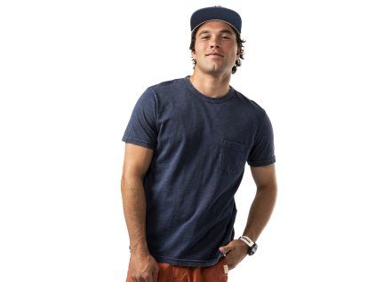 s25 tricko bauer pocket navy