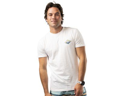 s25 tricko bauer graphic tee white