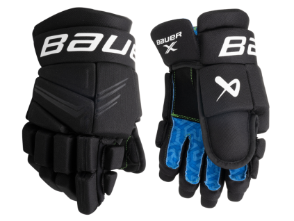 s24 rukavice bauer x junior black
