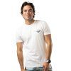 s25 tricko bauer graphic tee white