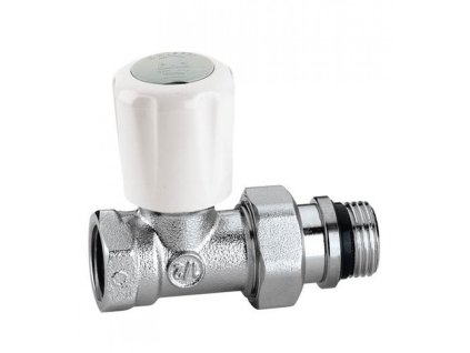 Ventil na radiátor priamy 1/2", možnosť pripojiť termostatickú hlavicu