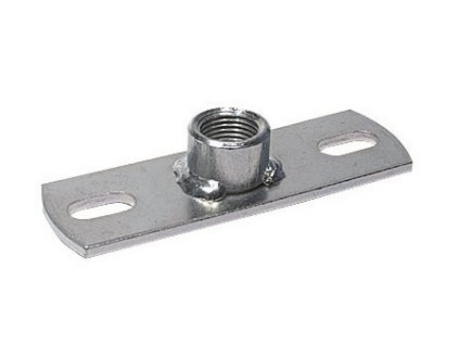 Upevňovacia doska pozinkovaná - M8, 125x30mm