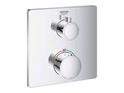Sprchová batéria termostatická pod omietku GROHTHERM, 2 odberné miesta
