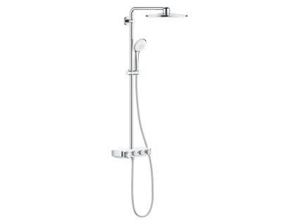 Sprchový systém EUPHORIA SmartControl 310 DUO, s termostatom, biela