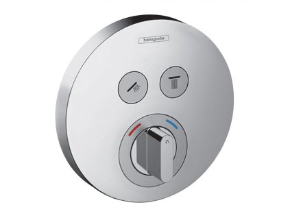 Sprchová batéria pod omietku SHOWER SELECT pre 2 odberné miesta, chróm