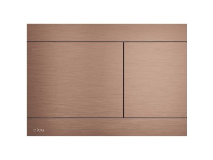 Ovládacie tlačidlo FUN Alcadrain, red gold kefovaný mat