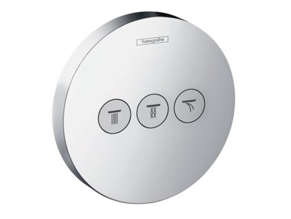 Ventil pod omietku pre 3 odberné miesta SHOWER SELECT chróm