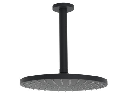 Sprchová hlavica HANSAVIVA, 250mm + stropné rameno, matná čierna