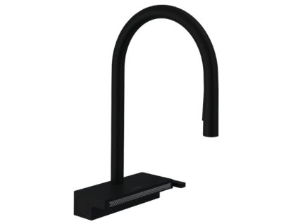 Drezová batéria AQUNO SELECT M81 170 výsuvná sprška, plochý prúd +sBox Hansgrohe