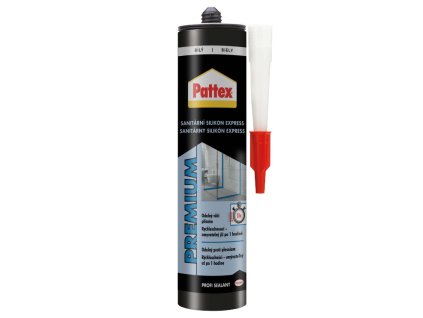 Sanitárny silikón Pattex EXPRESS biely, 280ml