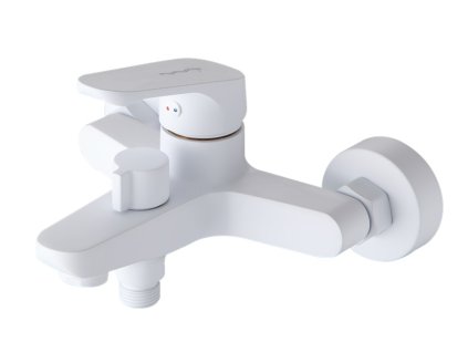Vaňová batéria VENUS s keramickým prepínačom, rozstup 150mm, biela
