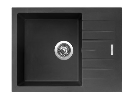Granitový drez Sinks PERFECTO 650 pureblack