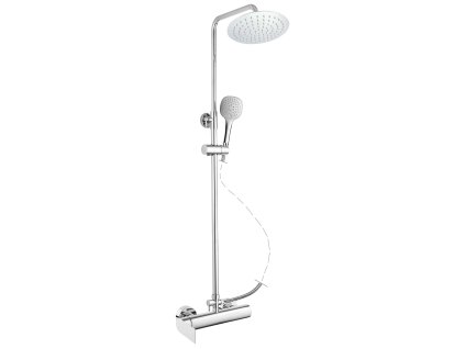 Sprchový set batéria PLATFORM Aquaristo Style + sprchová tyč IPPARI, príslušenstvo