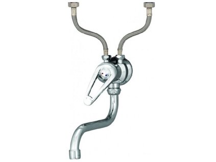Drezová batéria SLIM pre zásobníkové ohrievače vody, ramienko 18cm