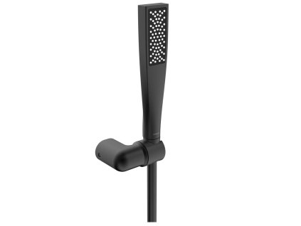 Sprchový set HANSAAURELIA s 1 polohovou sprškou, hadica 1250mm, čierna