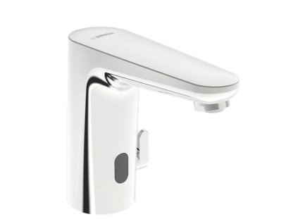 Umývadlová batéria HANSAELECTRA Bluetooth, batériové a sieťové napájanie