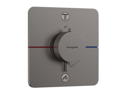 Termostatická batéria pod omietku ShowerSelect Comfort, čierny chróm