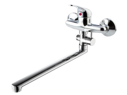 Vaňová batéria do bytového jadra FORUM s keramickým prepínačom, 150mm