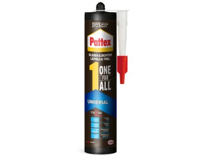 Lepidlo & Tmel Pattex ONE For All UNIVERSAL biele, 420g