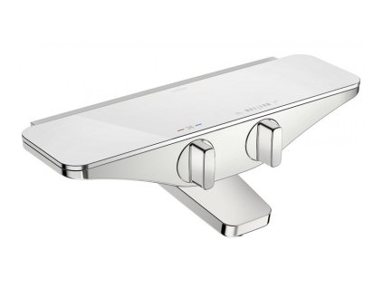 Vaňová batéria termostatická HANSAEMOTION, ThermoCool, biela-chróm