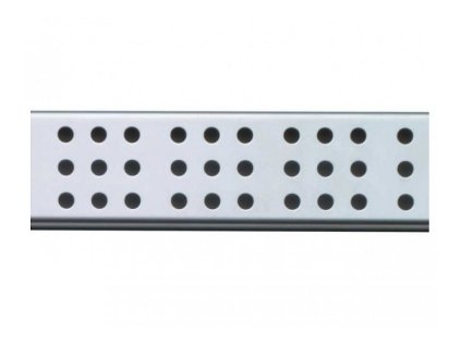 Rošt pre sprchový žľab Alcadrain CUBE - lesklý nerez - dĺžka 650mm