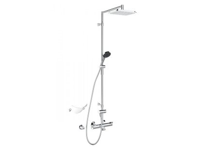 Sprchový systém HANSAFIT s termostatom, hlavica 257x197mm, ThermoCool