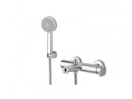 Vaňová batéria AQUA SOFT s ručnou sprchou, hadicou a držiakom, chróm
