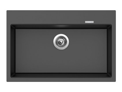 Granitový drez Sinks MAXIMO 780 Metalblack