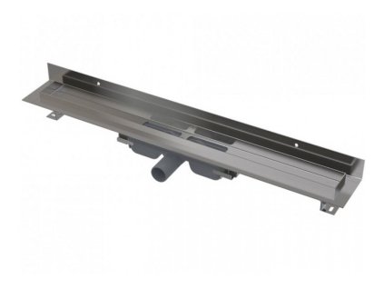 Sprchový žľab WALL LOW, okraj pre plný rošt, pevný golier - 650mm